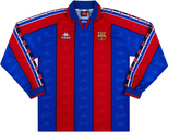 CAMISA RETRÔ BARCELONA HOME MANGA LONGA 96/97