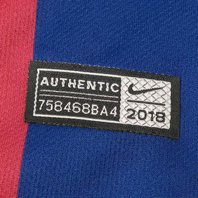 CAMISA RETRÔ MANGA LONGA BARCELONA HOME 17/18