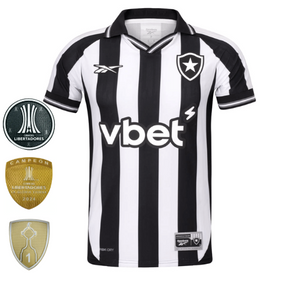 CAMISA BOTAFOGO TITULAR I 2025/26 TORCEDOR MASCULINA MUNDIAL DE CLUBES