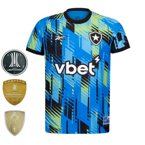 CAMISA GOLEIRO  BOTAFOGO TITULAR I 2025/26 TORCEDOR MASCULINA MUNDIAL