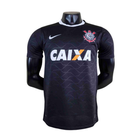 Camisa Retrô Timao  2012/13 RESERVA PRETA CAIXA