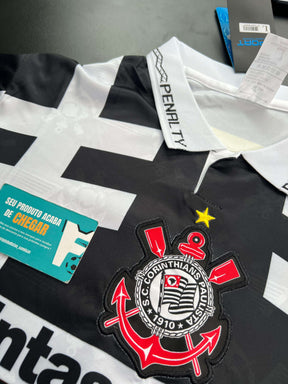 Camisa Retrô Timao Terceira 1996 TADLAPIDUS PRETA