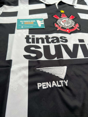 Camisa Retrô Timao Terceira 1996 TADLAPIDUS PRETA