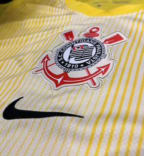 CAMISA TIMAO GOLEIRO 2025/26 AMARELA MASCULINA TORCEDOR