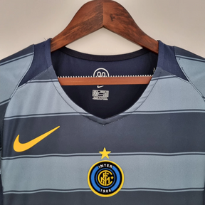 Camisa Retrô Inter de Milão 2004/05 TERCEIRA Azul/Preta