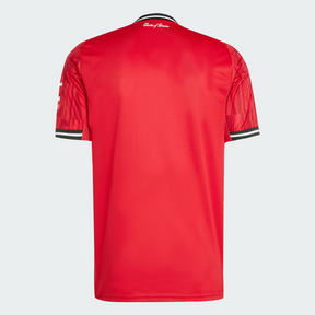 CAMISA MANCHESTER UNITED I TITULAR 2025 TORCEDOR MASCULINA VERMELHA