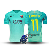 CAMISA RETRÔ  BARCELONA THIRD 2016/17 GRENÁ MASCULINA + CHAVEIRO ESPECIAL DE BRINDE