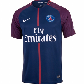 CAMISA RETRÔ PSG HOME 2017/18 MASCULINA + CHAVEIRO ESPECIAL DE BRINDE
