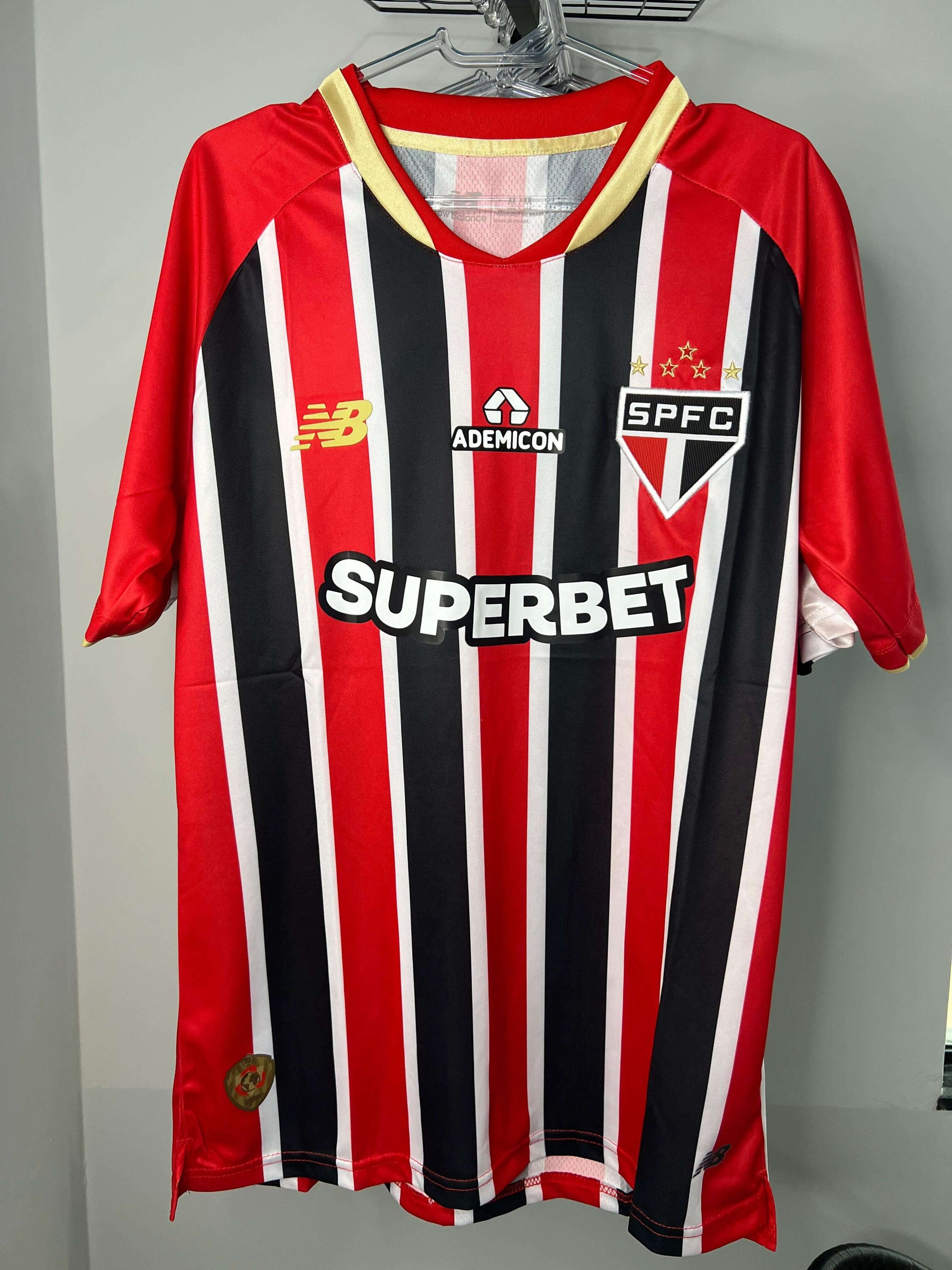 CAMISA SÃO PAULO RESERVA II 2025/26 TORCEDOR TRICOLOR