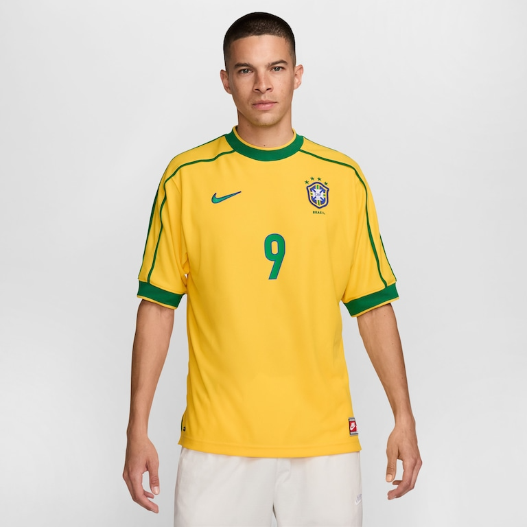 Camisa Retrô Seleção Brasil 1998/98 Home Copa América Lançamento