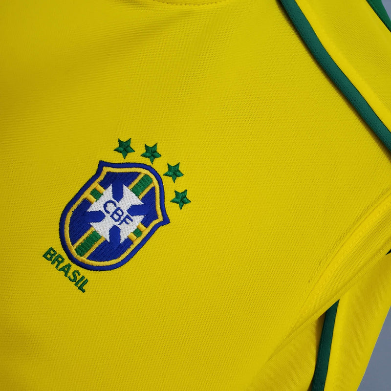 Camisa Retrô Seleção Brasil 1998/98 Home Copa América Lançamento