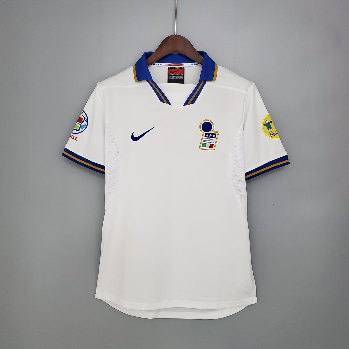 CAMISA RETRÔ ITÁLIA AWAY 1996