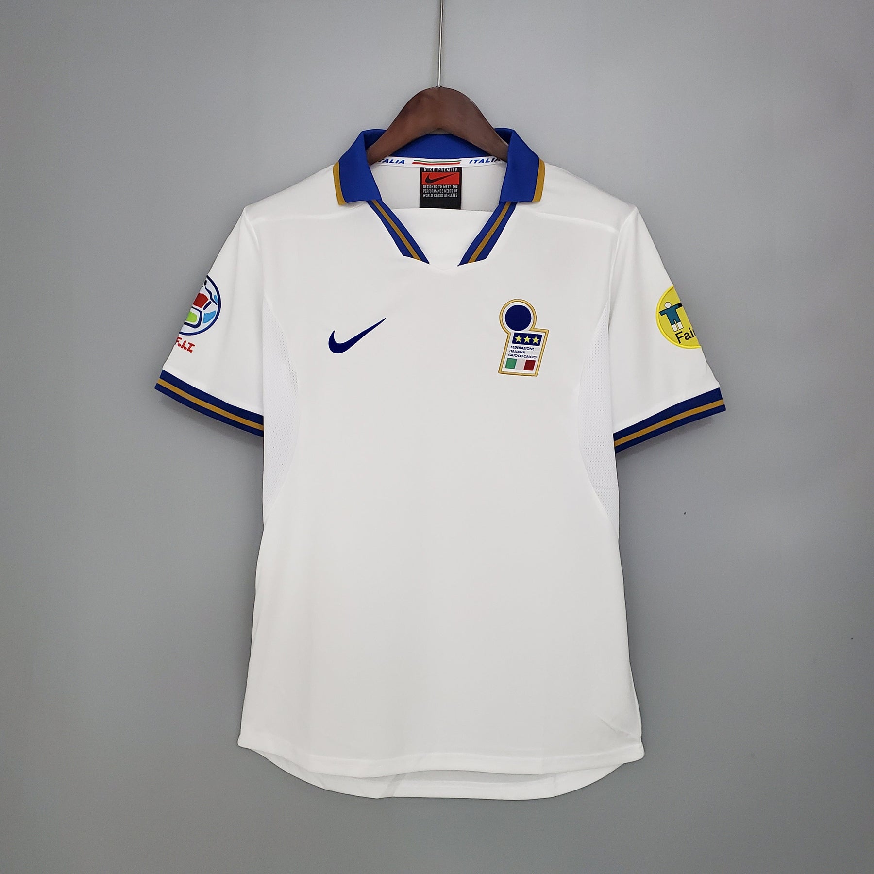 CAMISA RETRÔ ITÁLIA AWAY 1996