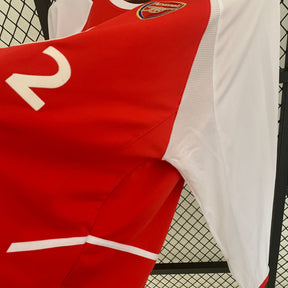CAMISA RETRÔ ARSENAL HOME MANGA LONGA 02/04