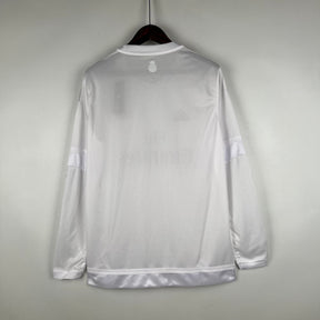 CAMISA REAL MADRID MANGA LONGA RETRÔ HOME 15/16
