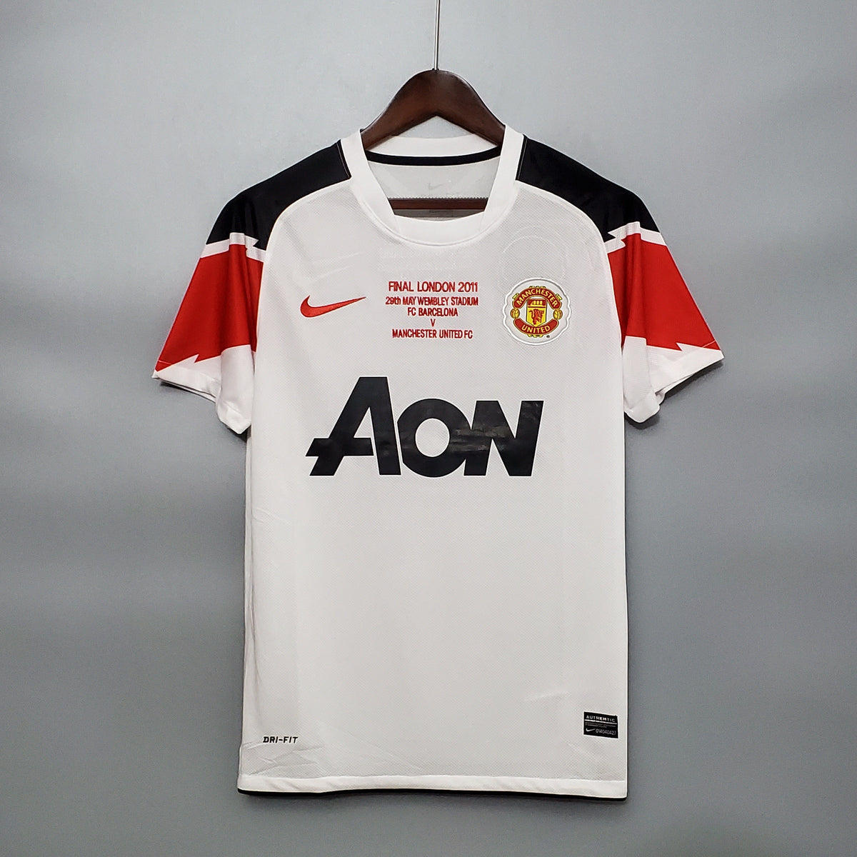 CAMISA RETRÔ MANCHESTER UNITED AWAY 10/11