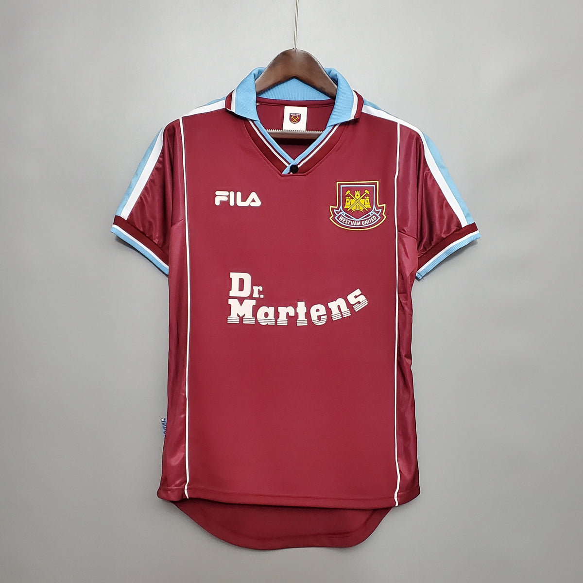 CAMISA WEST HAM RETRÔ HOME 99/01