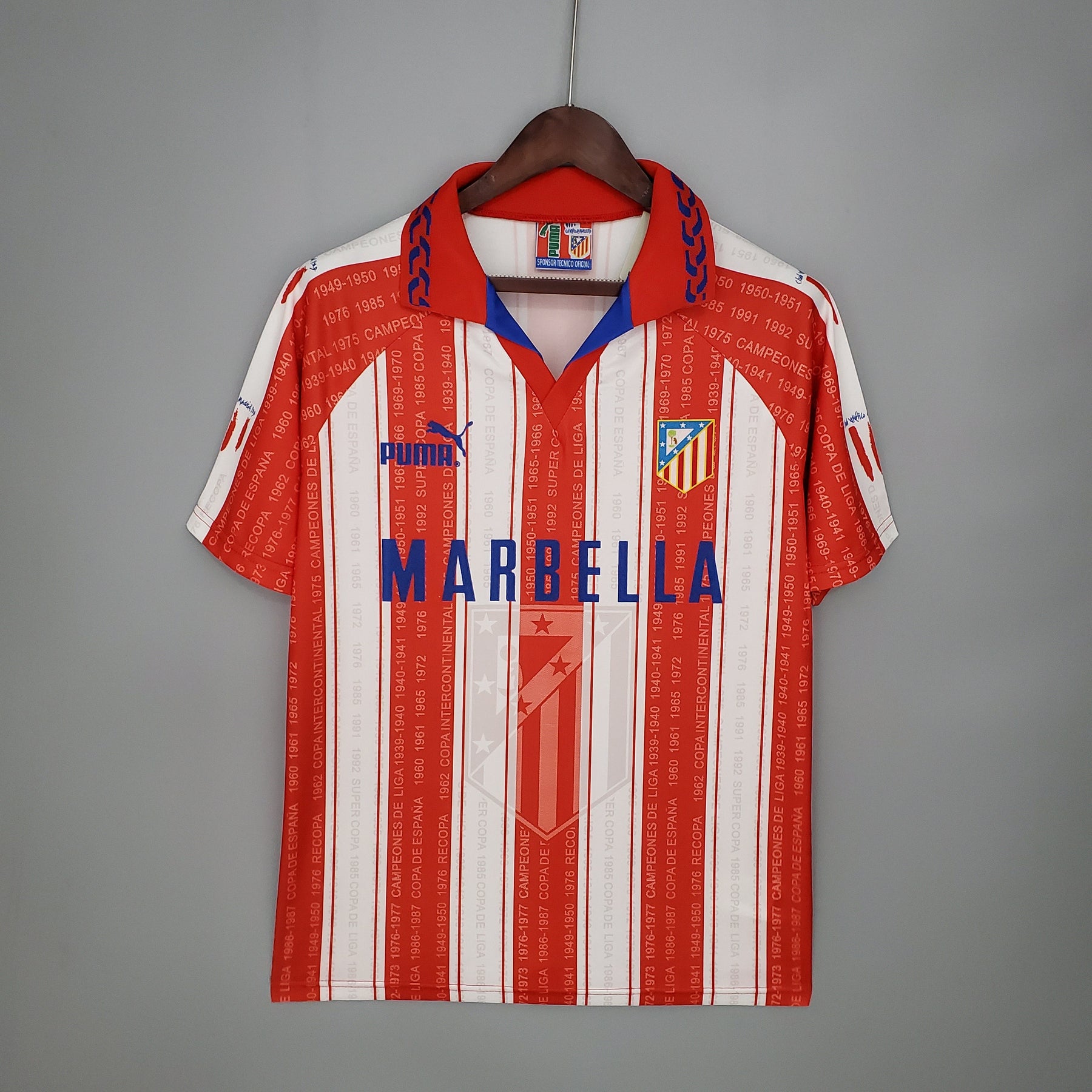 CAMISA RETRÔ ATLÉTICO DE MADRID HOME 95/96