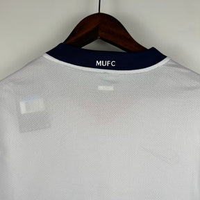 CAMISA RETRÔ MANCHESTER UNITED AWAY MANGA LONGA 07/08