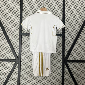 KIT INFANTIL RETRÔ REAL MADRID HOME 11/12