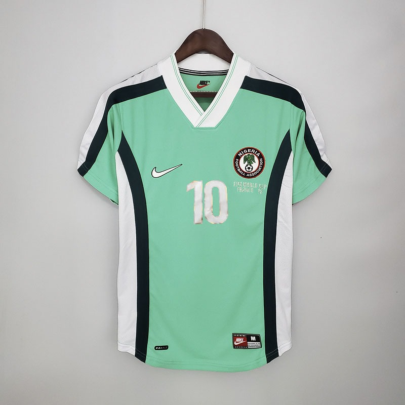 CAMISA RETRÔ NIGÉRIA HOME 1998