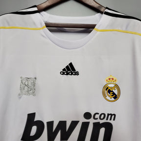 CAMISA RETRÔ REAL MADRID HOME 09/10