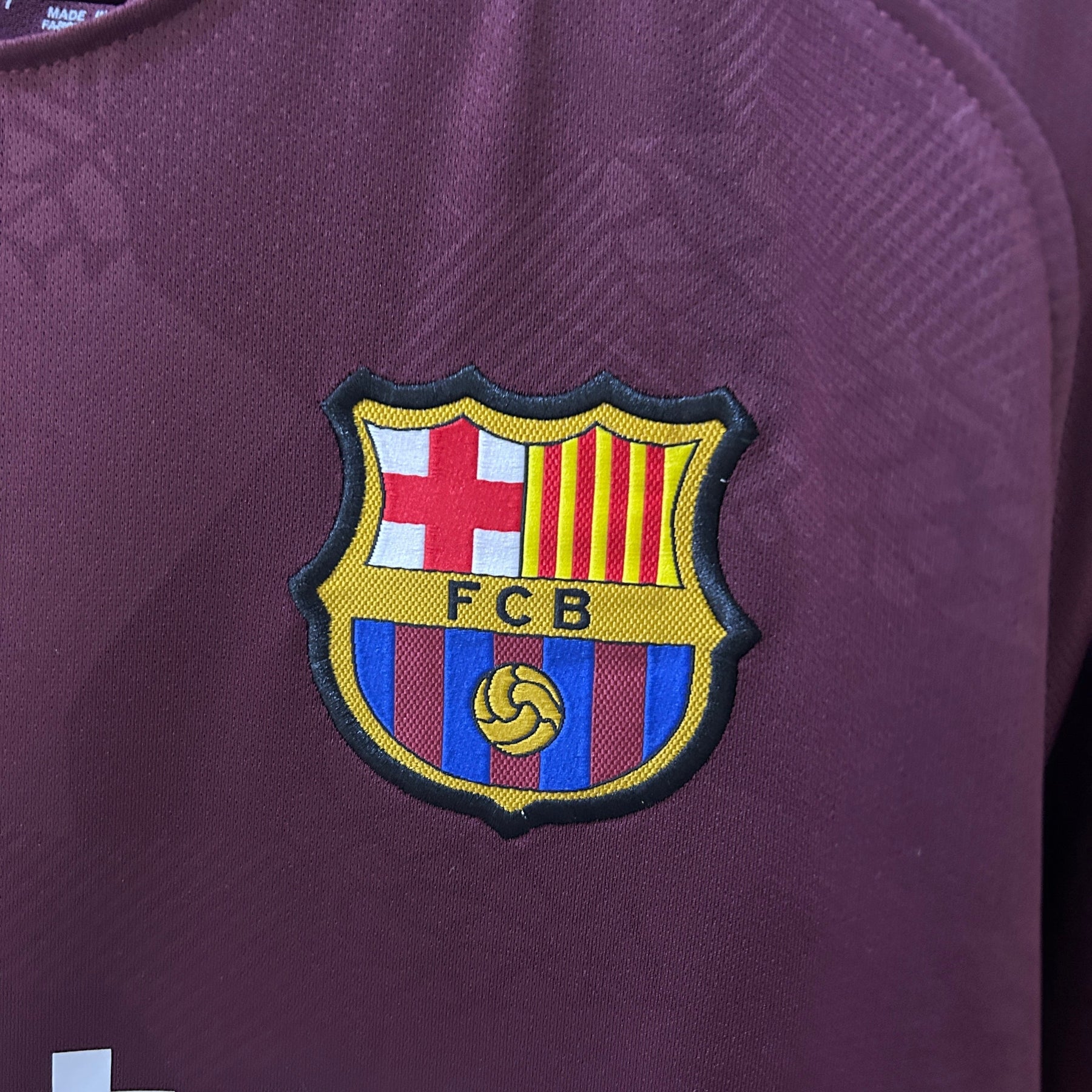 CAMISA RETRÔ BARCELONA THIRD 17/18