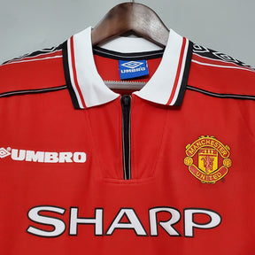 CAMISA RETRÔ MANCHESTER UNITED HOME 98/99