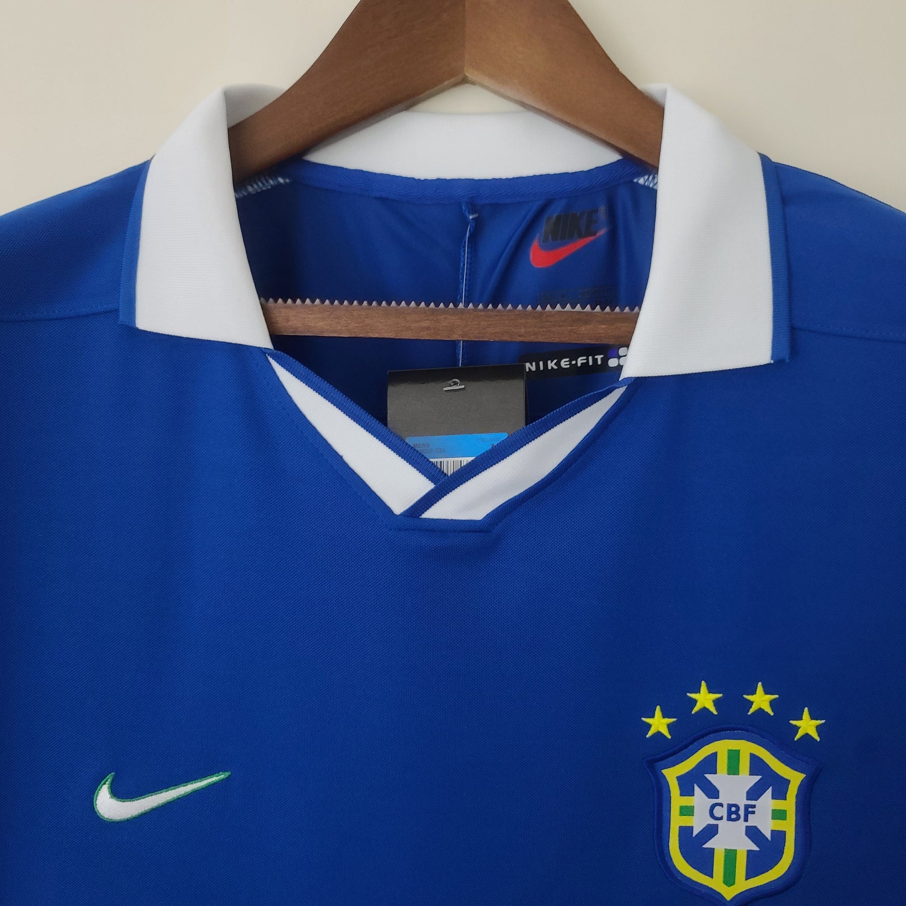 CAMISA RETRÔ BRASIL AWAY 1997