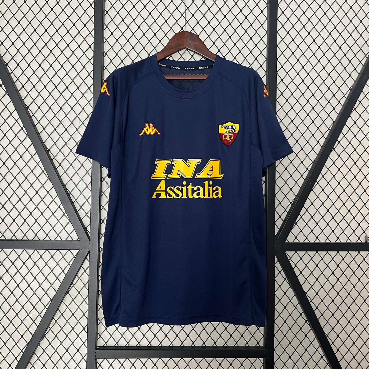 CAMISA RETRÔ ROMA THIRD 00/01
