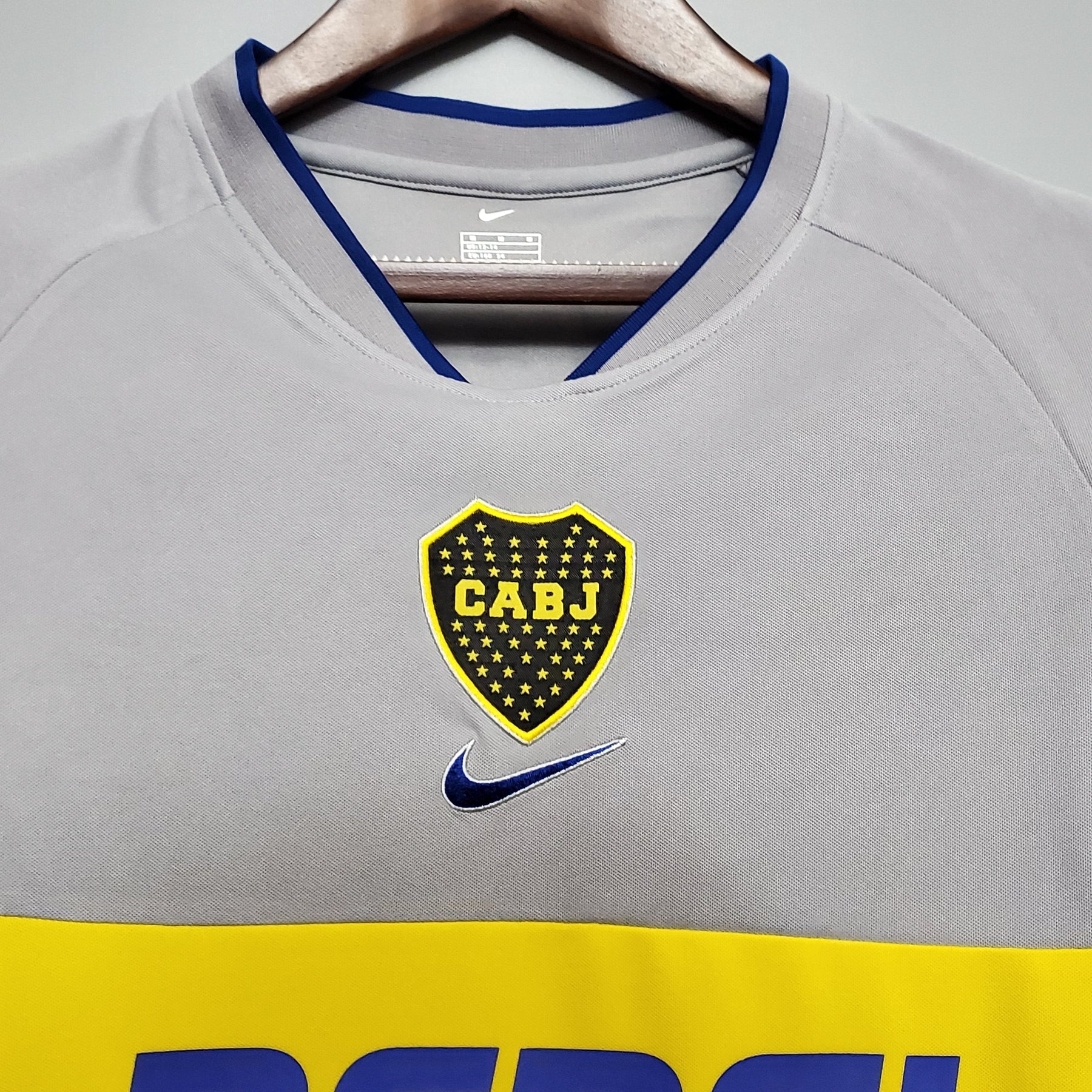 CAMISA BOCA JUNIORS RETRÔ AWAY 01/02