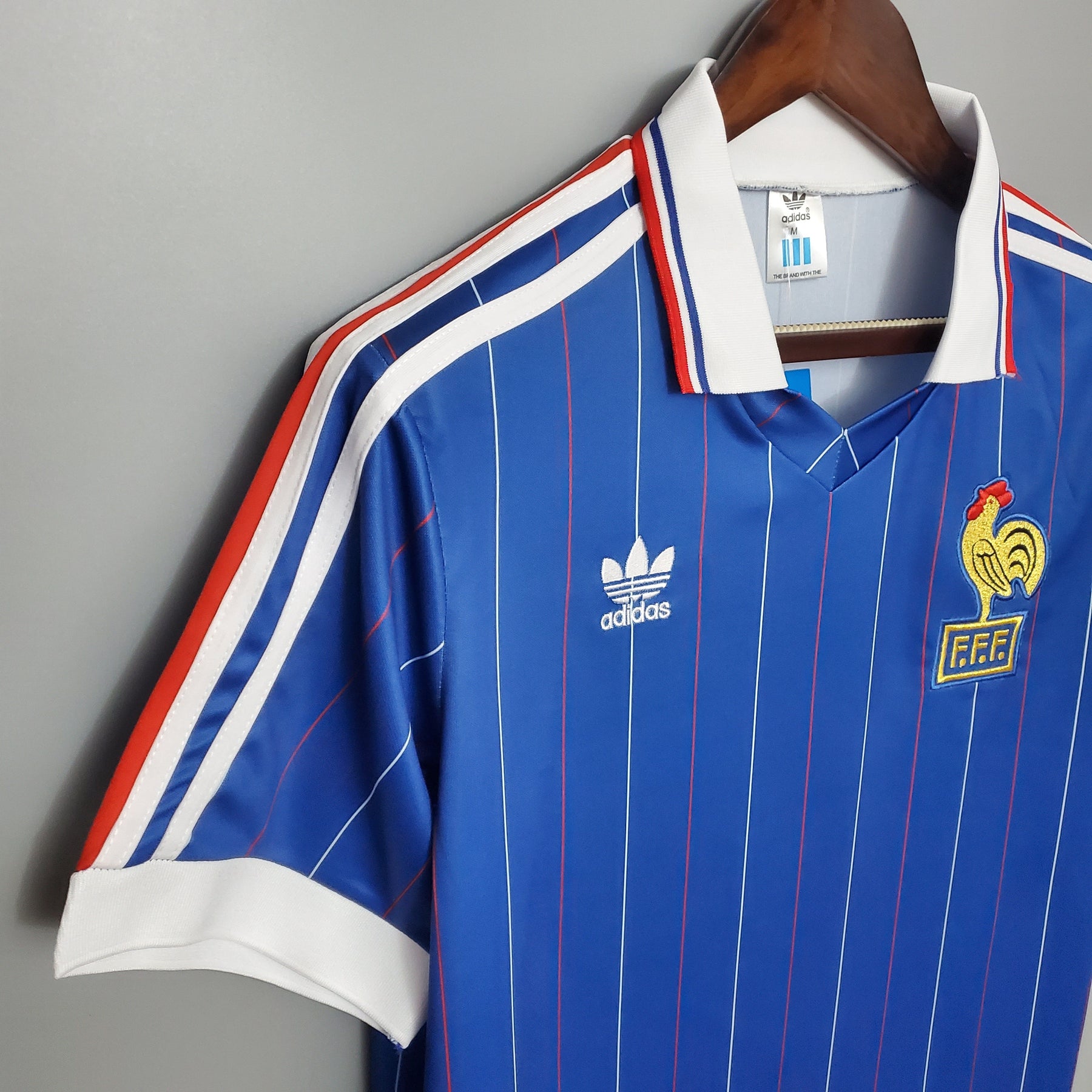CAMISA RETRÔ FRANÇA HOME 1982