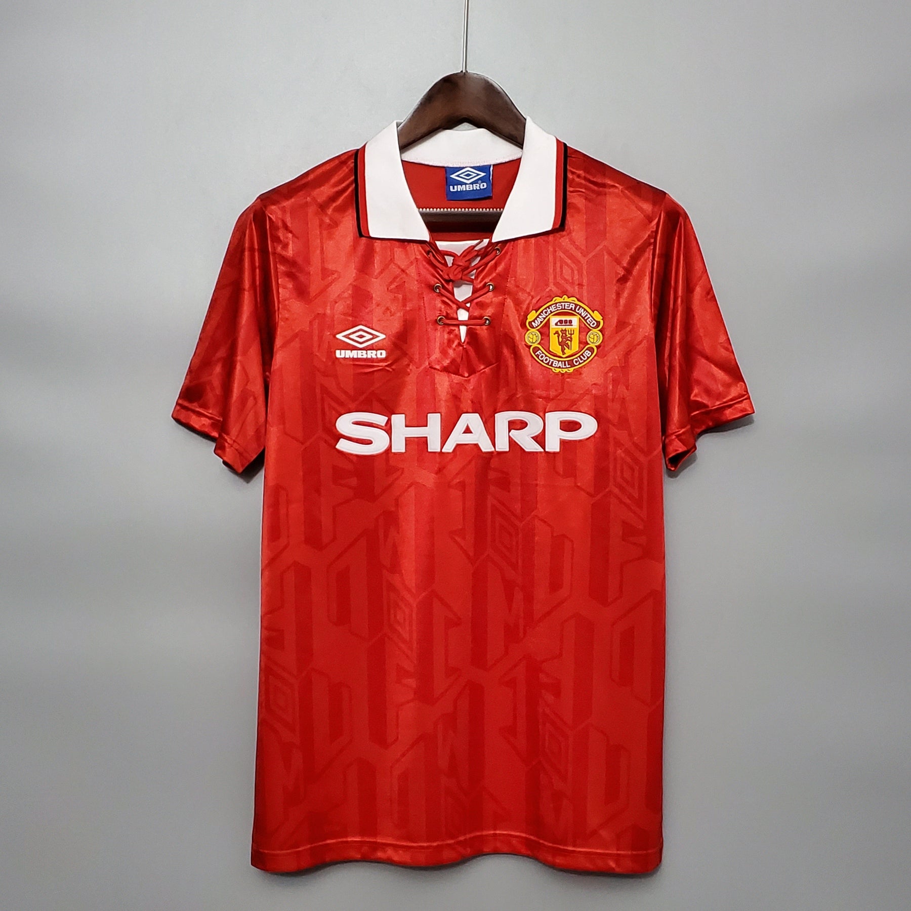 CAMISA RETRÔ MANCHESTER UNITED HOME 92/94