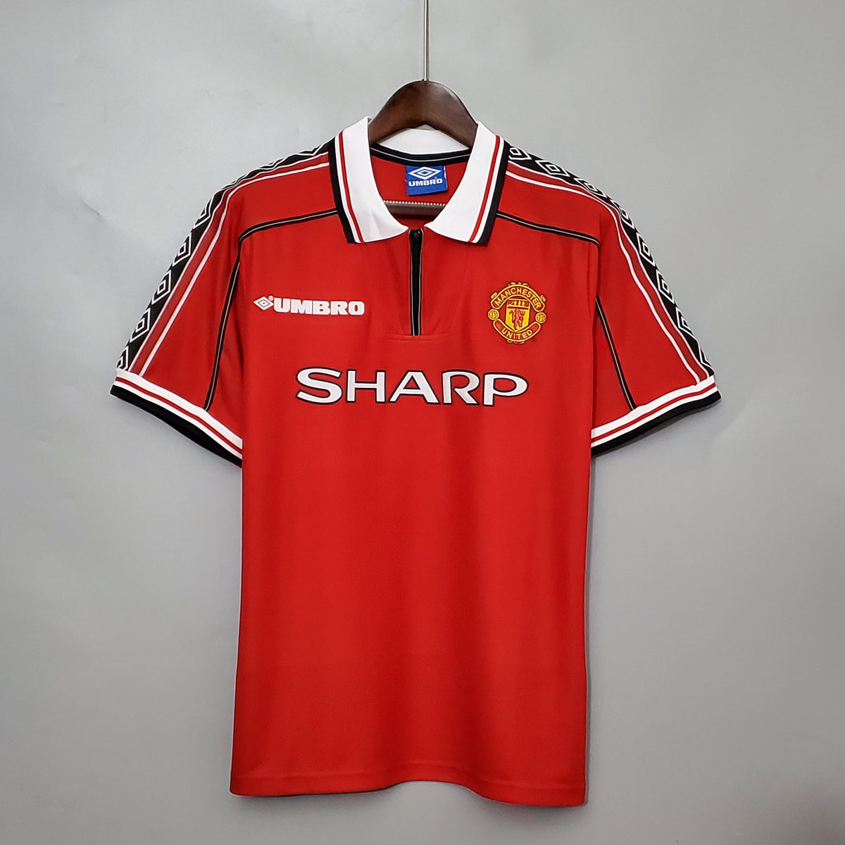 CAMISA RETRÔ MANCHESTER UNITED HOME 98/99