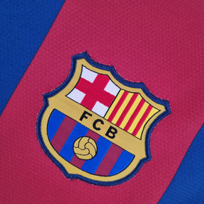 CAMISA RETRÔ BARCELONA HOME MANGA LONGA 10/11