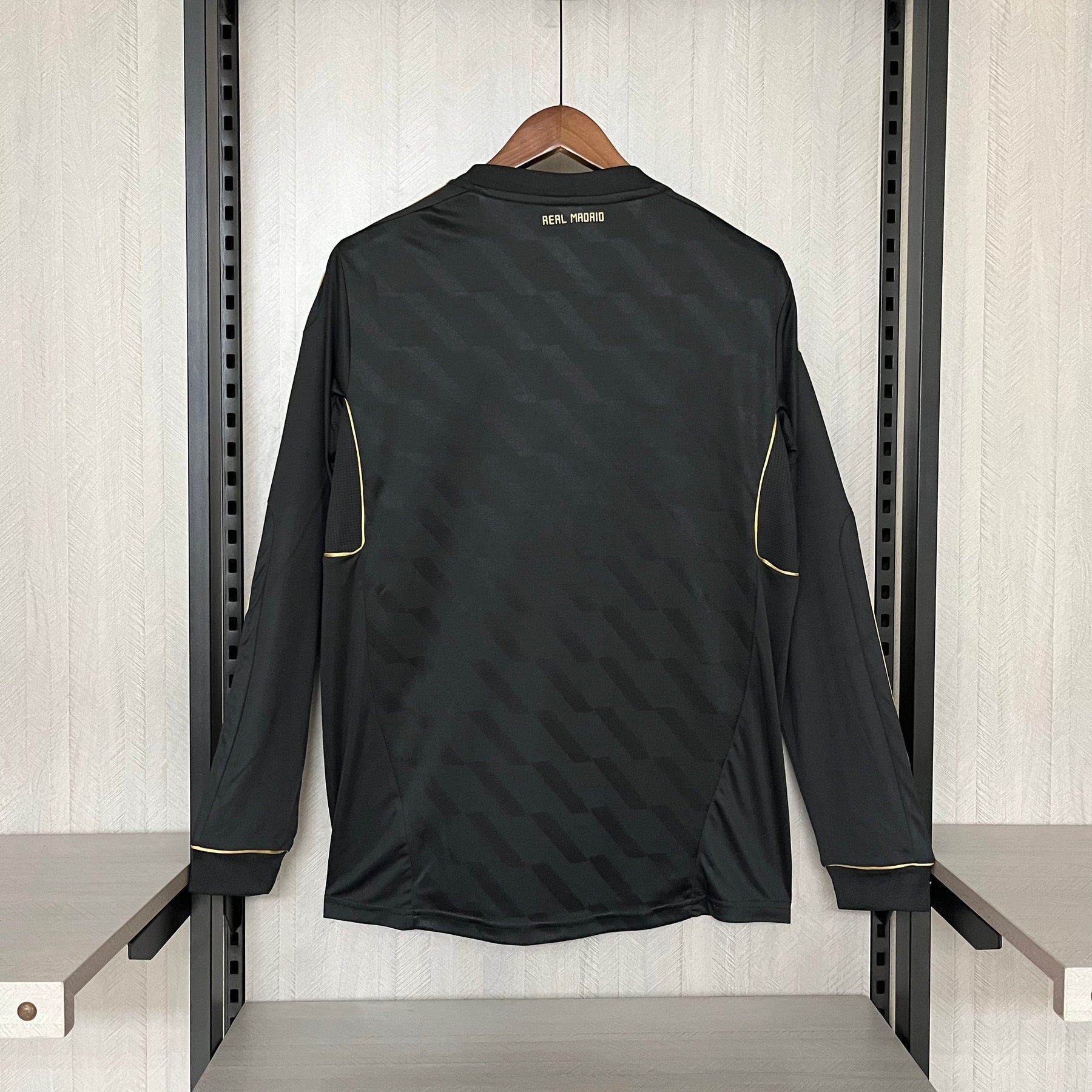 CAMISA REAL MADRID MANGA LONGA RETRÔ AWAY 11/12