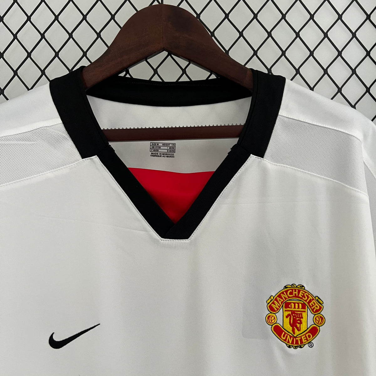 CAMISA RETRÔ MANCHESTER UNITED AWAY 02/03
