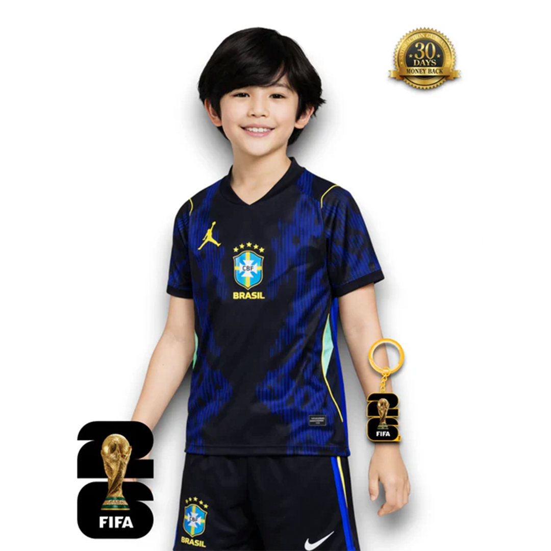 Camisa Infantil Brasil Away Copa do Mundo 2026