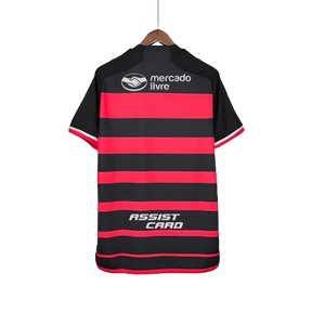 Camisa Masculina Flamengo I 2024/25 - Torcedor Patrocínios + Patch