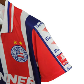 Camisa Bahia Fora 1996  - Versão Listrada Tricolor