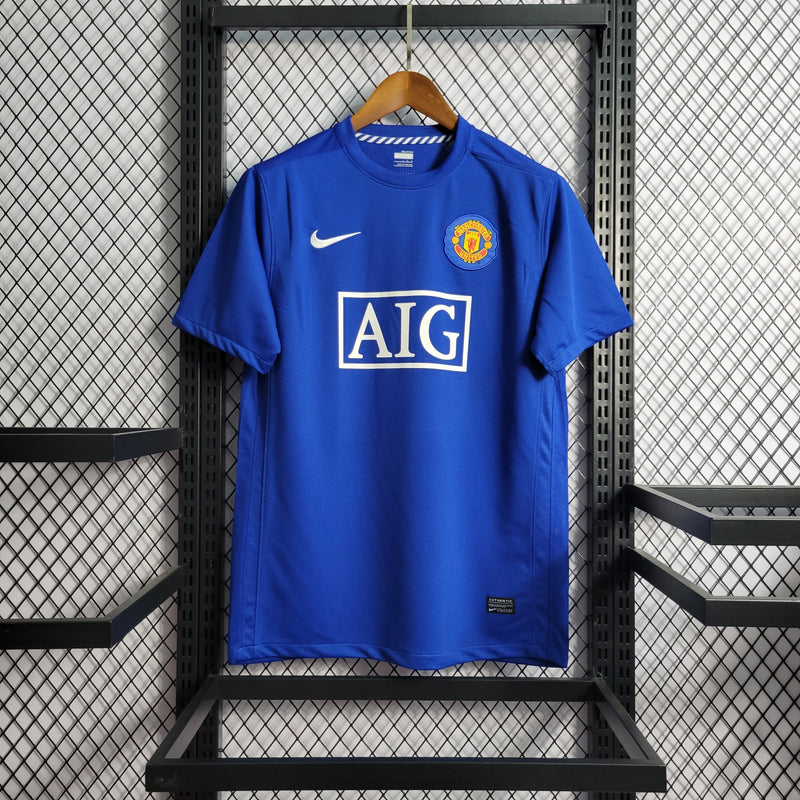 Camisa Manchester United Reserva 07/08 - Versão Retro - JM sports 