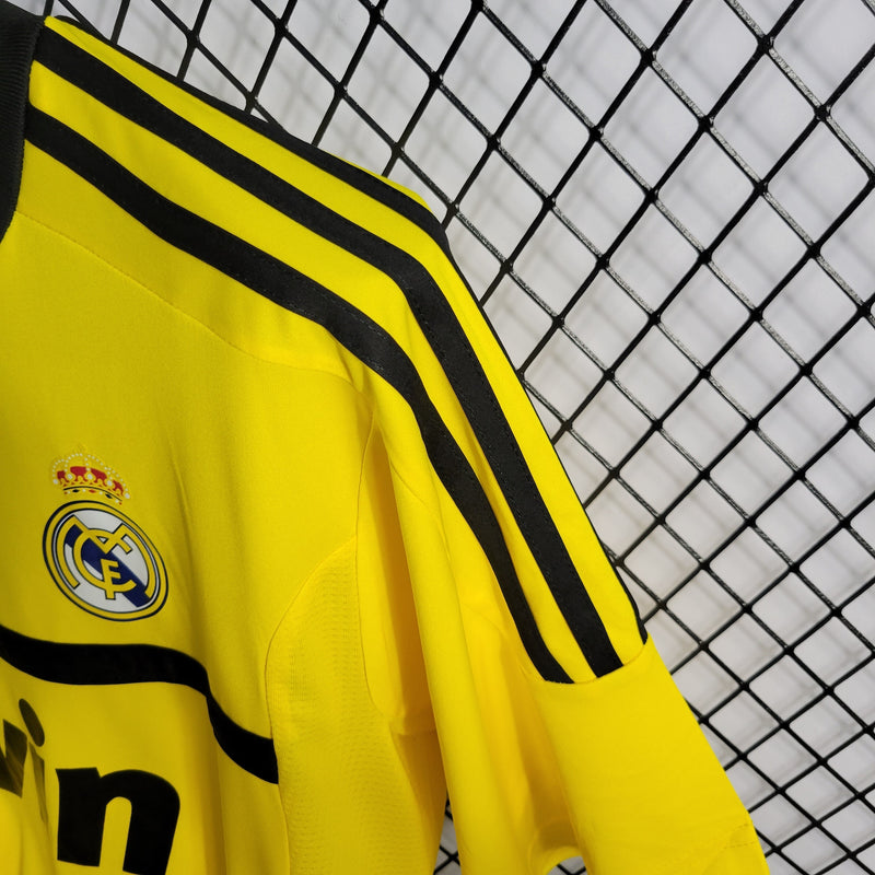 Camisa Real Madrid Goleiro Amarela 11/12 - Versão Retro - JM sports 