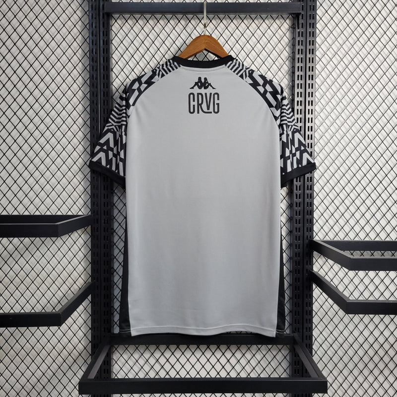 Camisa Vasco Treino 22/23 - Kappa Torcedor Masculina - Cinza - JM sports 