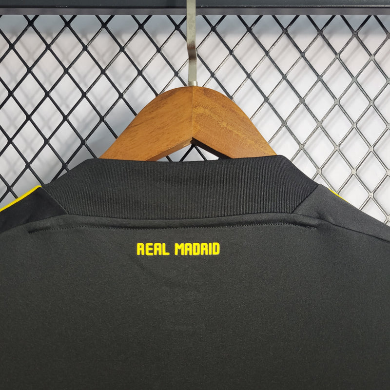 Camisa Real Madrid Goleiro Preta 11/12 - Versão Retro - JM sports 