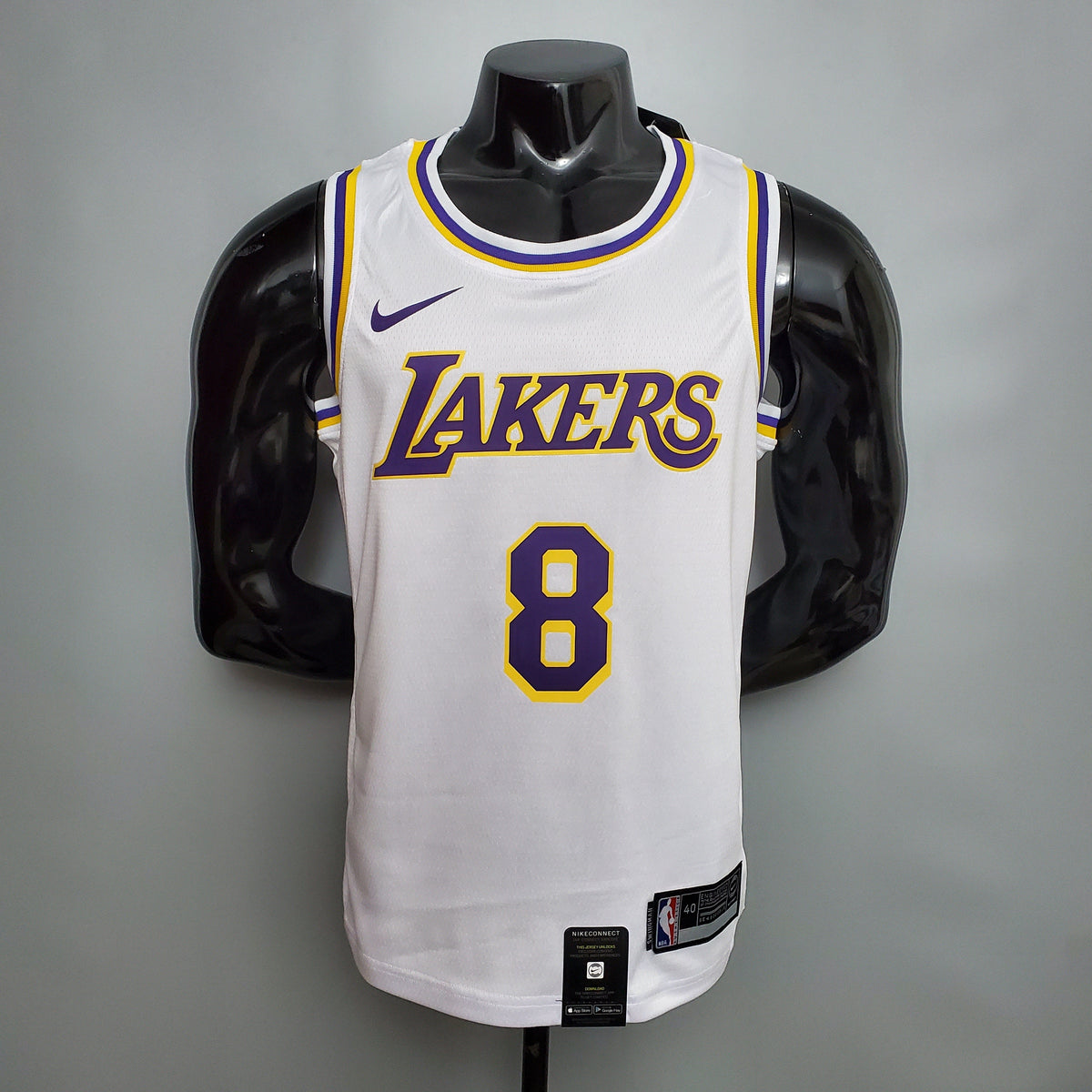 Camisa NBA Lakers #8 Bryant New Finals White - 23/24 - JM sports 