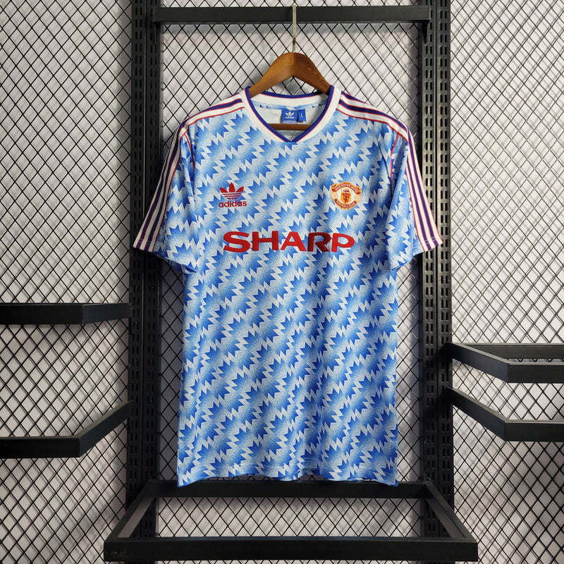 Camisa Manchester United Reserva 90/92 - Versão Retro - JM sports 