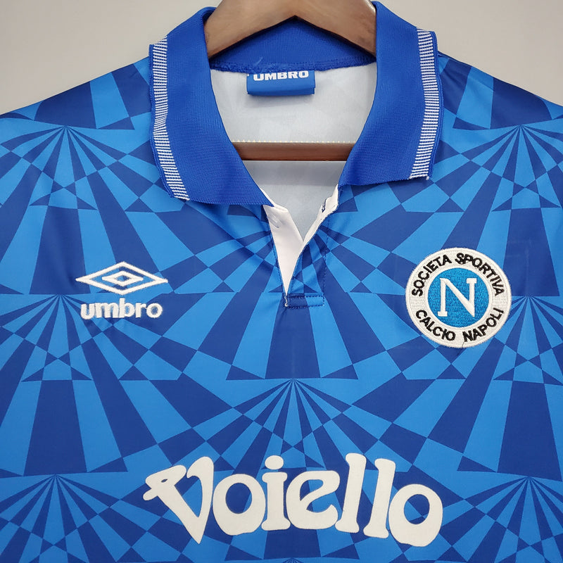 Camisa Napoli Titular 91/93 - Versão Retro - JM sports 
