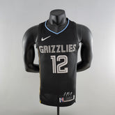 Camisa NBA Memphis Grizzlies #12 Morant - Honor Edition Black - JM sports 