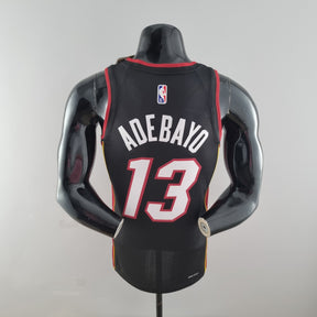 Camisa NBA Miami Heat #13 Adebayo - 75° Aniversário Black