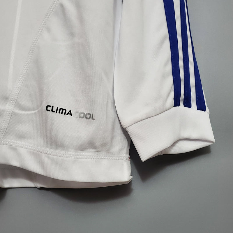 Camisa Real Madrid Titular 10/11 - Versão Retro Manga Comprida - JM sports 
